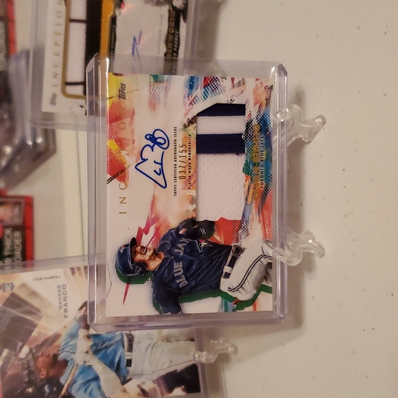 2020 Topps Inception Cavan Biggio Rookie Card (RC) Autograph Patch Card